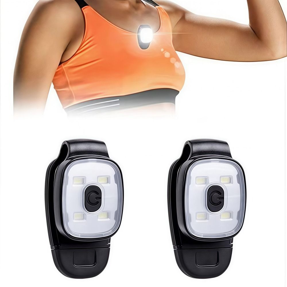 Running Gear On - أضواء جري ليلية قابلة لإعادة الشحن