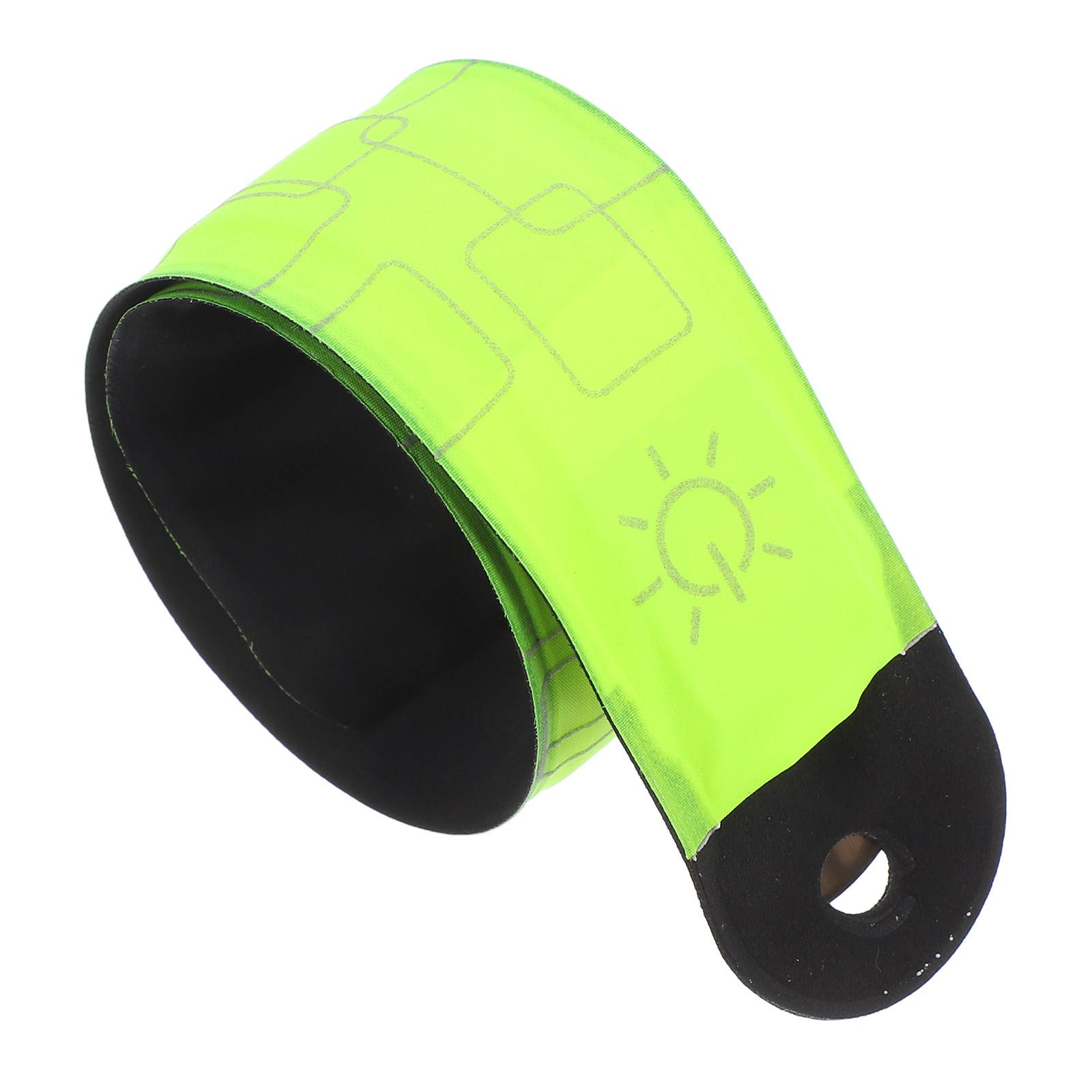 Running Visibility Gear - 4 قطع من أربطة الكاحل المضيئة