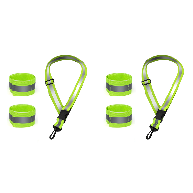 حزام عاكس ABJM-2X للمشي في الل - مراجعة Running Visibility Gear وسعره