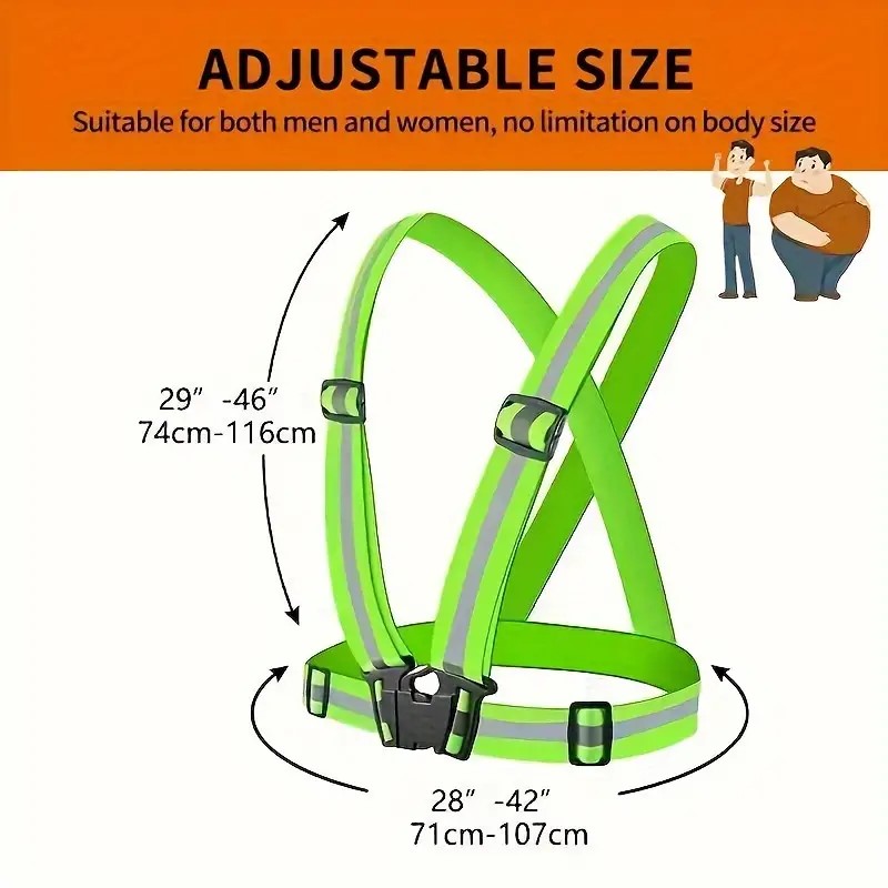 سترة عاكسة للجري، سترة أمان عا - مراجعة Running Visibility Gear وسعره