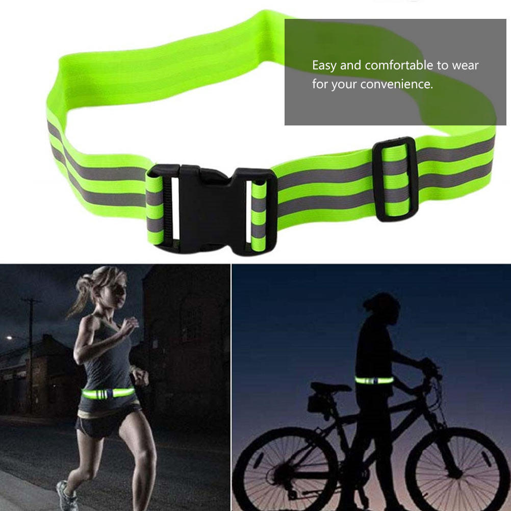 قطعتان من الأحزمة العاكسة الأن - مراجعة Running Visibility Gear وسعره