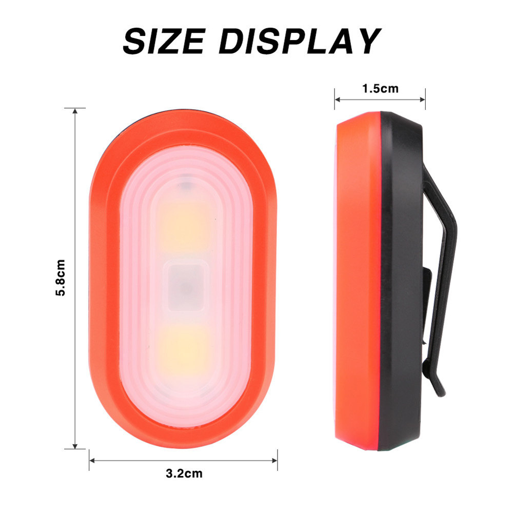 4 قطع من أضواء الأمان LED القا - مراجعة Running Gear On وسعره