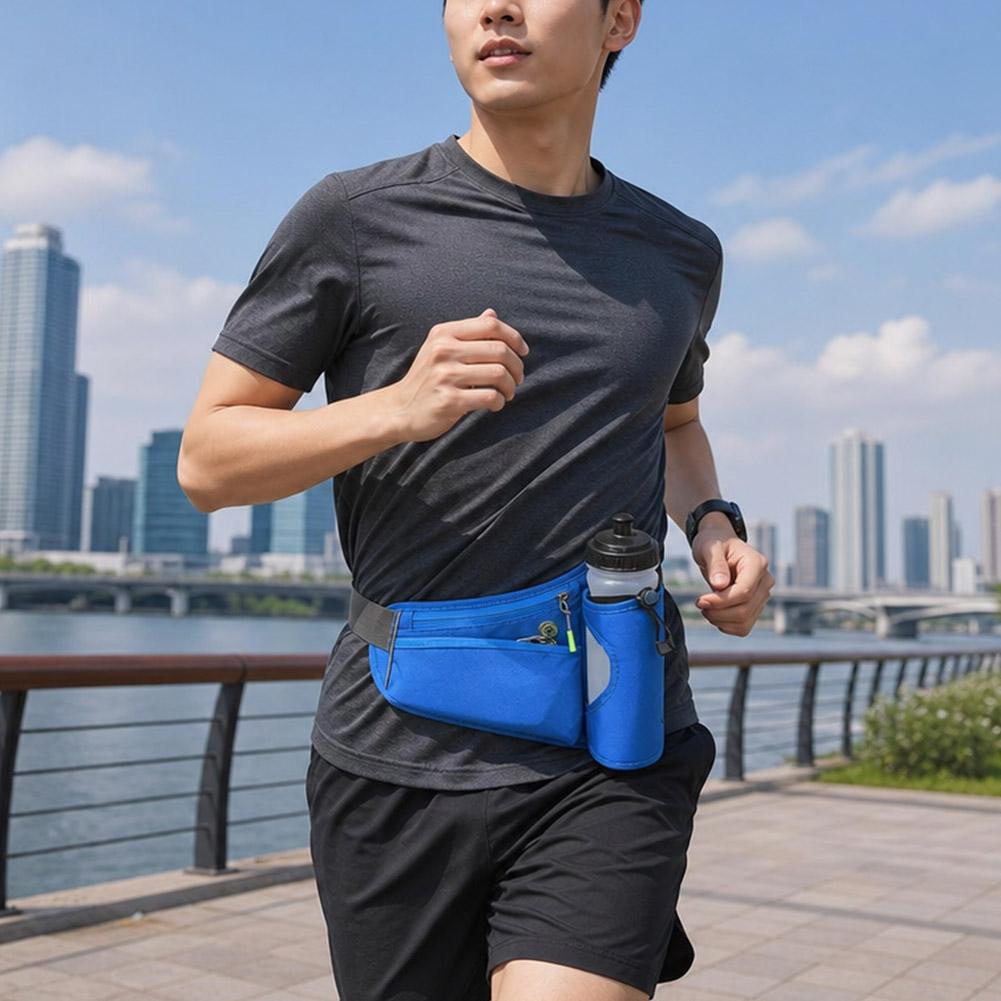 حقيبة خصر مع حامل زجاجة ماء وح - مراجعة Running Gear Belt وسعره