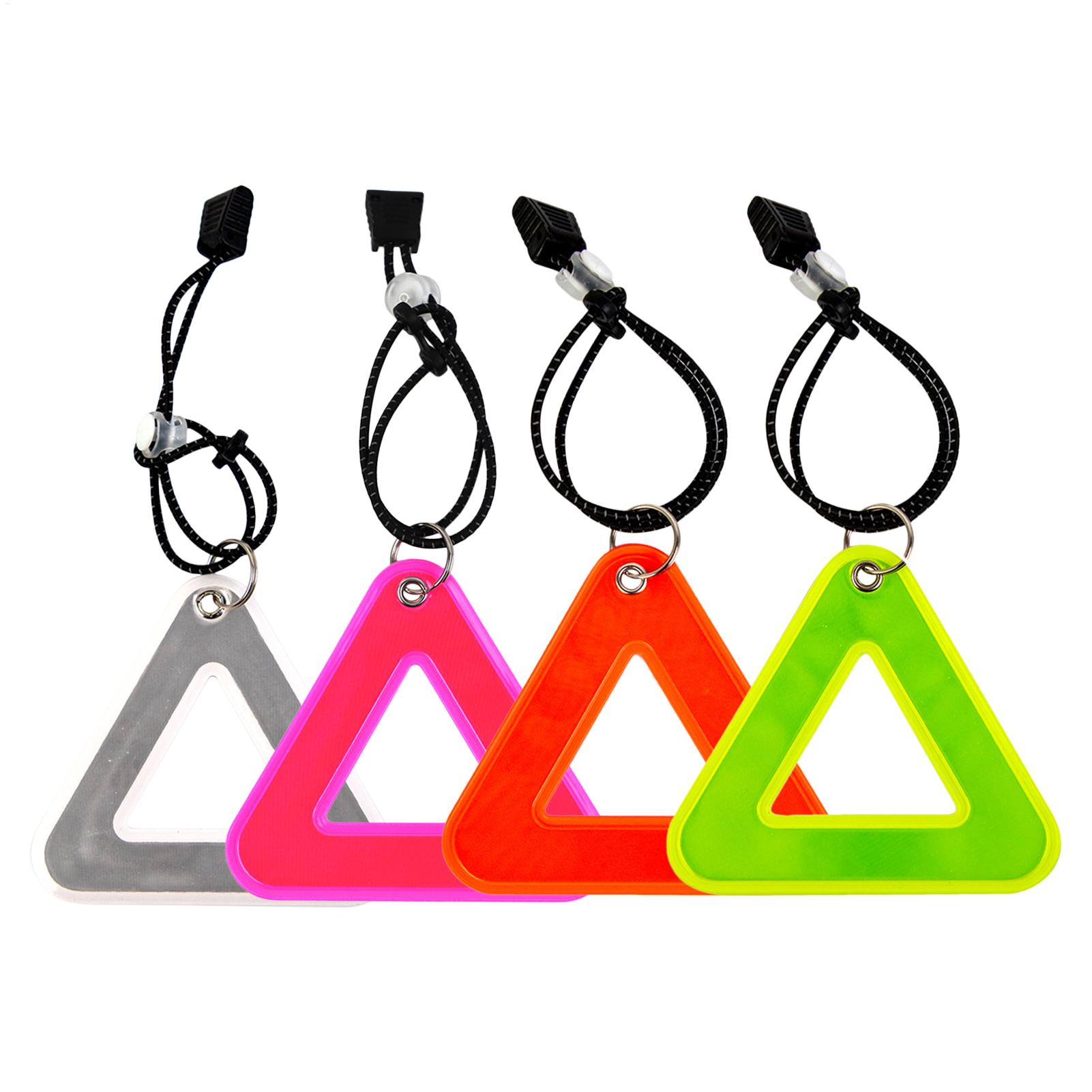 قلادات عاكسة مثلثة الشكل عالية - مراجعة Running Visibility Gear وسعره