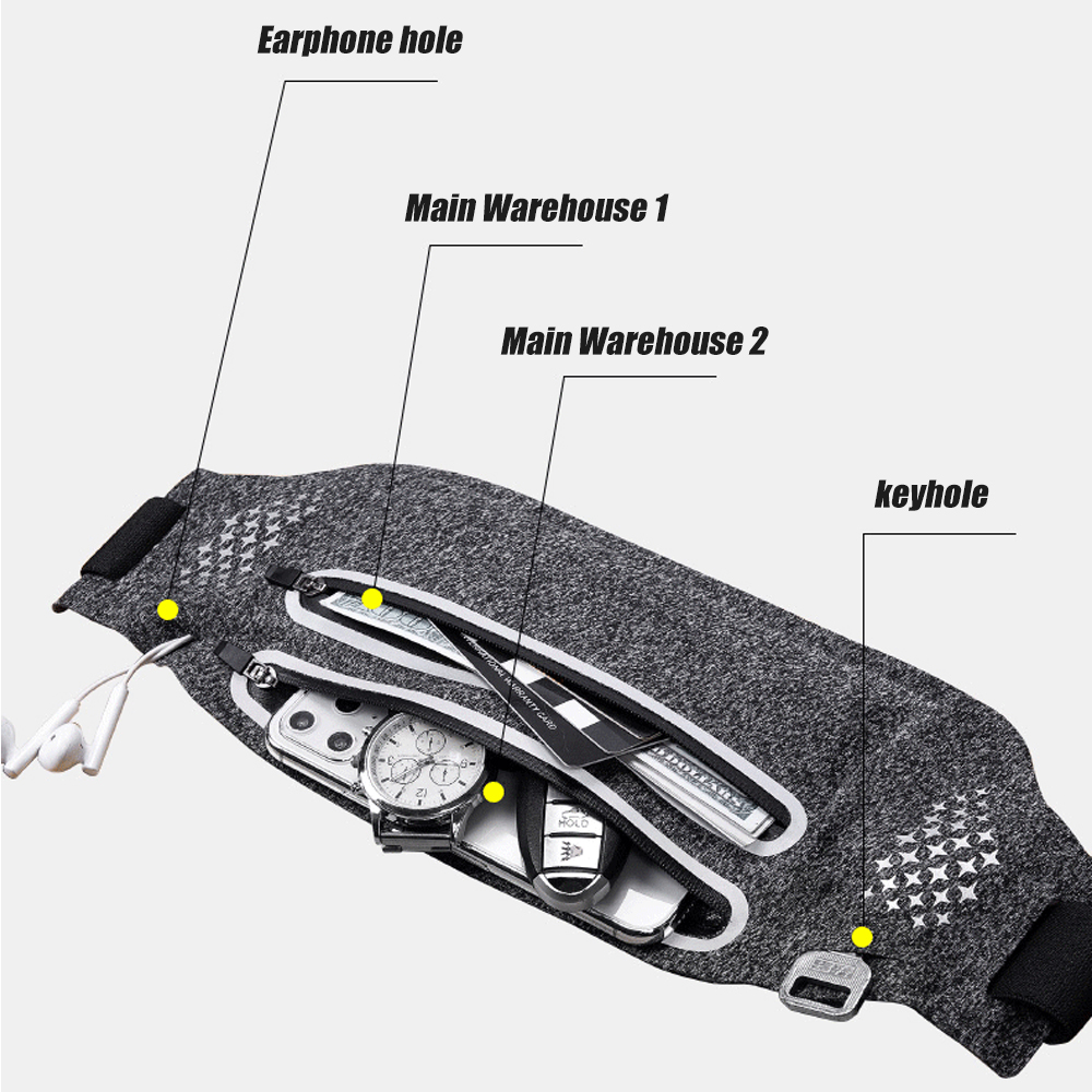 حزمة فاني للنساء والرجال ، حقي - مراجعة Running Gear Belt وسعره