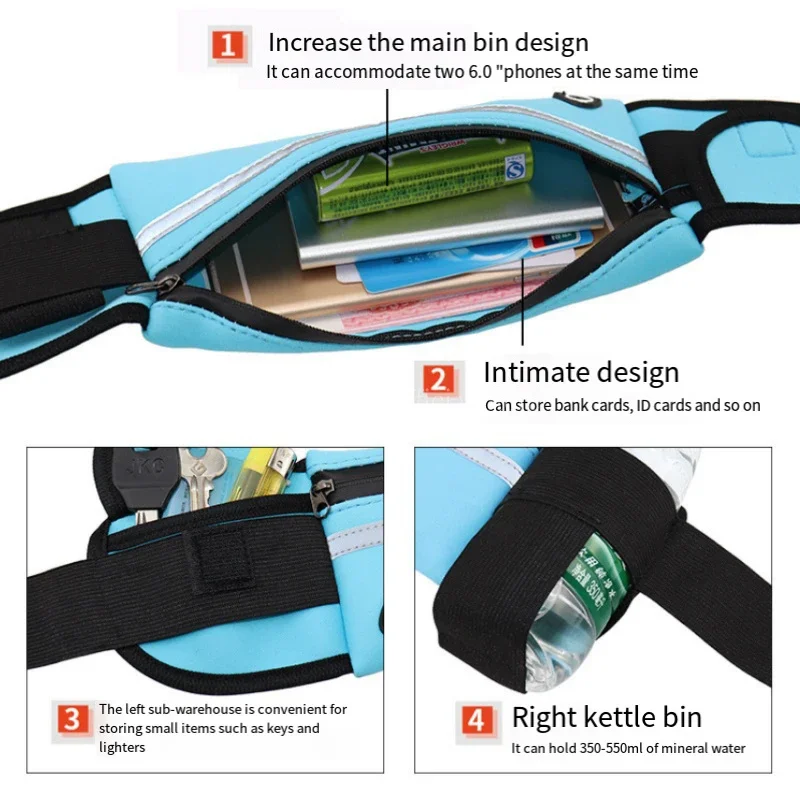 1 قطعة حقيبة الجري النساء الخص - مراجعة Running Gear Belt وسعره